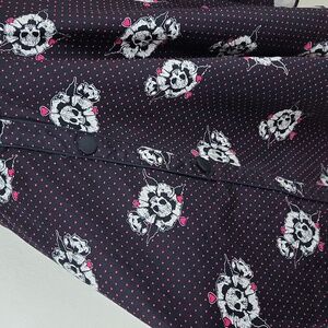 Jawbreaker Skulls & Hearts Fit & Flare Dress XL 50’s Pin Up Retro Cosplay